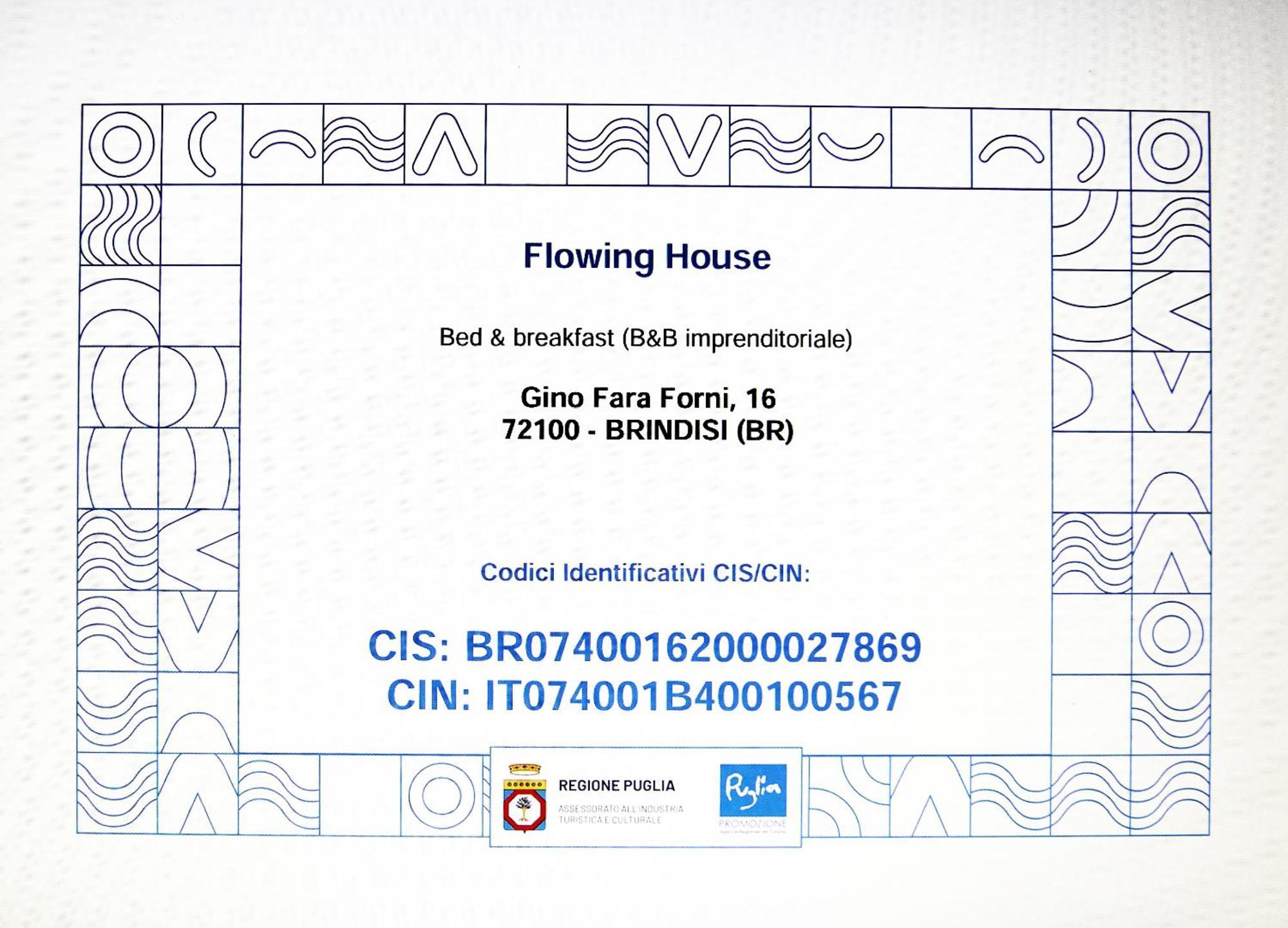 Flowing House Brindisi Eksteriør bilde